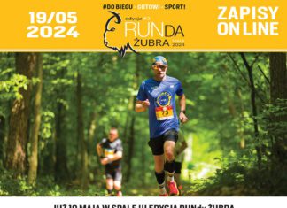 III RUNda Żubra 19.05.2024, Spała – Półmaraton biegowy i Nordic Walking