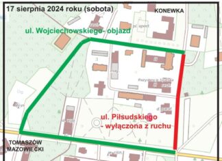 Organizacja ruchu oraz miejsc parkingowych w związku z odbywającymi się w Spale Dożynkami Wojewódzkimi