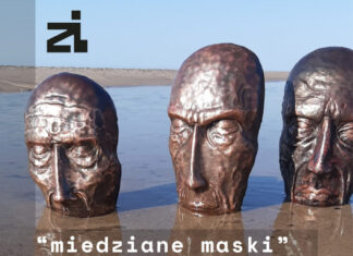 „miedziane maski” – wystawa rzeźby Piotra Pastusiaka